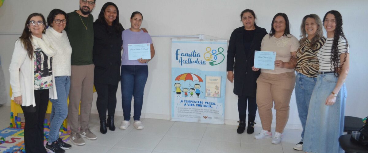 Prefeitura diploma novas famílias acolhedoras e amplia rede de proteção à infância em Viçosa