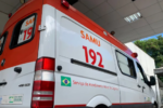 Ciclista de 77 anos fica ferido após colisão com caminhão em Ubá