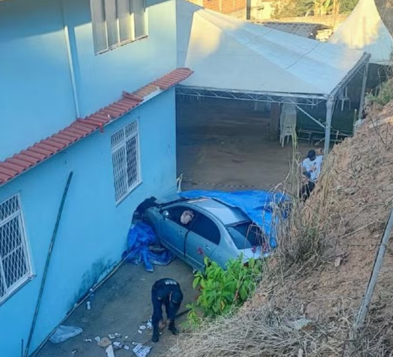 Seis pessoas ficam feridas após carro atingir grupo de pessoas na MG-124, em Ubá