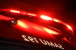 Homem fica ferido após colisão entre carro e bicicleta em Pedra do Anta