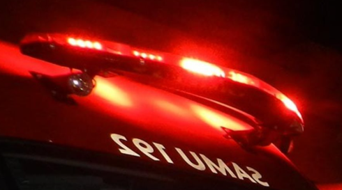 Homem fica ferido após colisão entre carro e bicicleta em Pedra do Anta