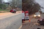 Motorista morre em colisão entre dois carros na MG-353, em Rio Pomba