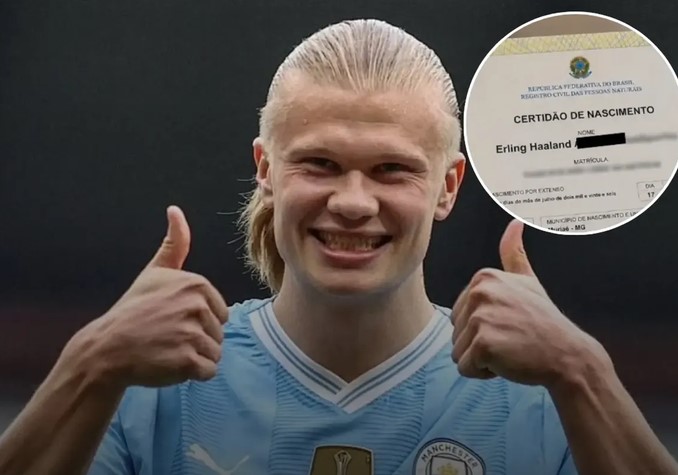 Bebê registrado em Muriaé recebe nome inspirado em jogador internacional