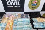 PCMG realiza operação contra núcleo financeiro de grupo investigado por tráfico em Muriaé