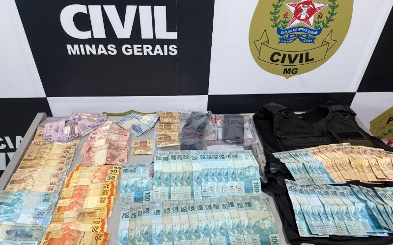 PCMG realiza operação contra núcleo financeiro de grupo investigado por tráfico em Muriaé