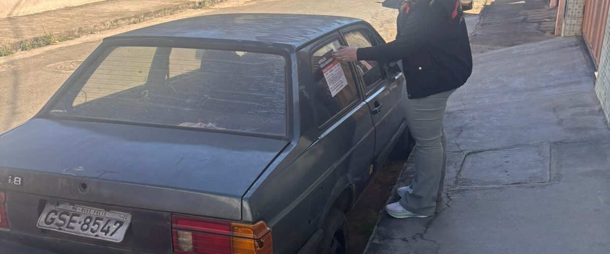 Prefeitura de Viçosa realiza operação e identifica veículos abandonados em três bairros