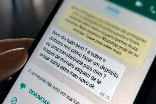 Moradora de Visconde do Rio Branco perde R$ 2,9 mil em golpe do falso filho