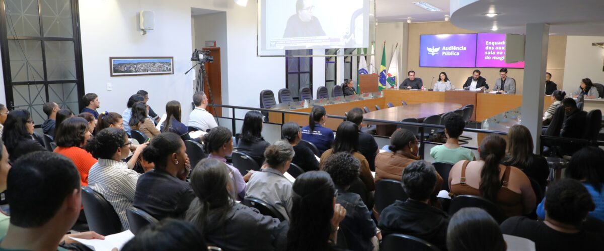 Debate na Câmara discute enquadramento de auxiliares da educação infantil em Viçosa