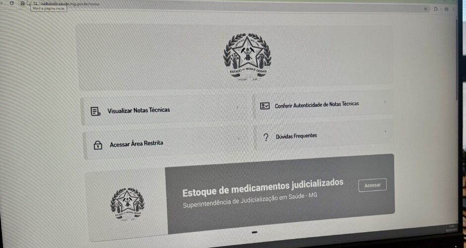 Secretaria de Estado de Saúde lança plataforma que facilita acesso a informações sobre saúde e judicialização 