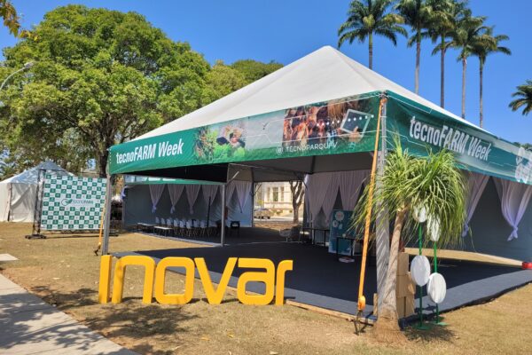 Tecnologia encontra o campo: tecnoPARQ leva startups, negócios e inovação à Semana do Fazendeiro