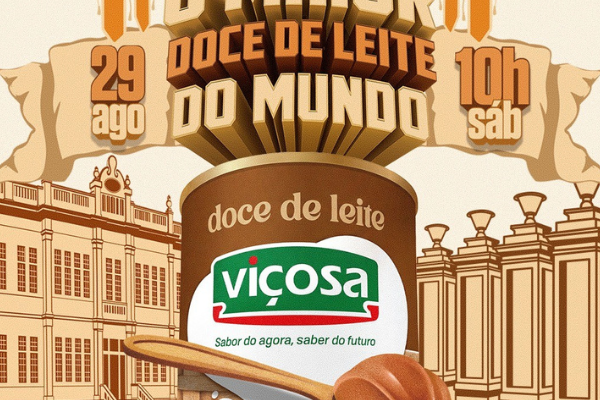 UFV e Funarbe divulgam detalhes da produção e da distribuição do maior doce de leite do mundo