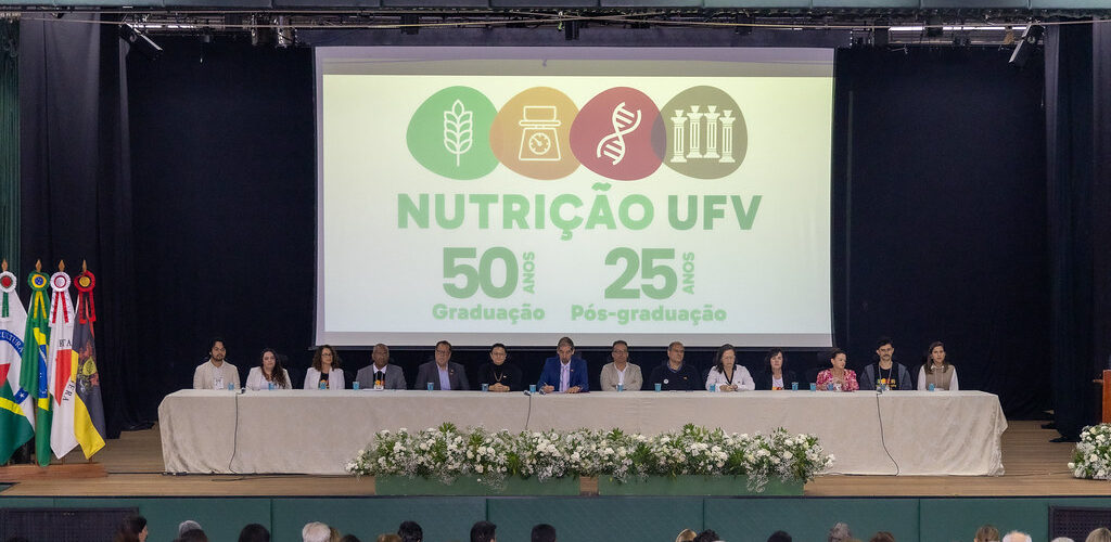 UFV celebrou 50 anos da graduação e 25 anos da pós-graduação em Nutrição