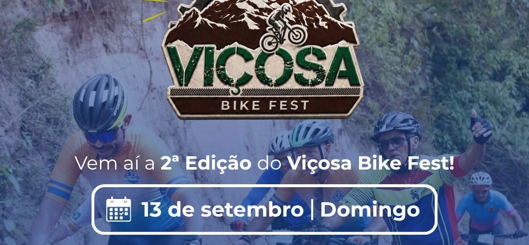 Viçosa Bike Fest 2026 abre inscrições para percursos de 30 e 50 quilômetros