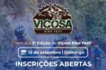 Viçosa Bike Fest 2026 abre inscrições para percursos de 30 e 50 quilômetros