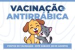Vacinação antirrábica chega a 15 pontos de Viçosa neste sábado