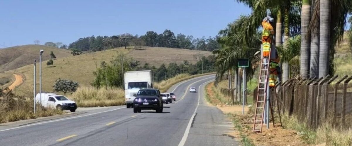 DER-MG instala quatro novos radares em rodovias da região de Viçosa