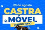 Castramóvel realiza atendimentos e vacinação antirrábica em Viçosa neste sábado