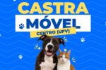 Castramóvel realiza atendimentos e vacinação antirrábica em Viçosa no dia 29 de agosto