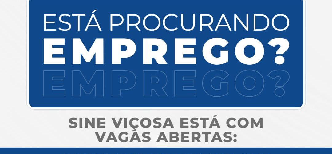 Sine Viçosa divulga 12 vagas para obra do Complexo Esportivo da UFV