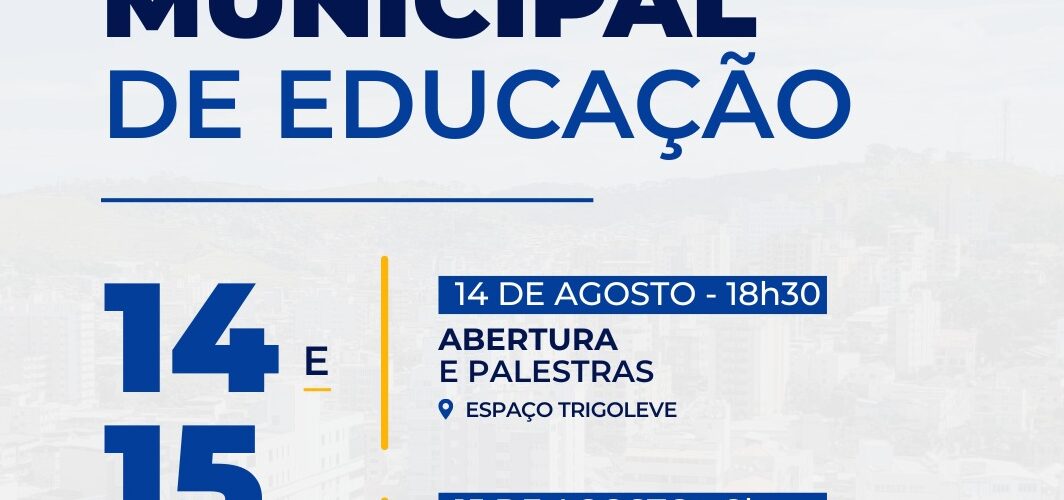 Viçosa realiza Conferência Municipal de Educação nesta sexta e sábado