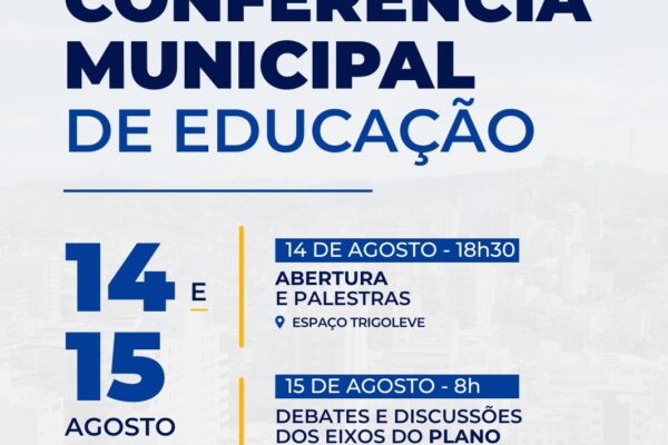 Viçosa realiza Conferência Municipal de Educação nesta sexta e sábado