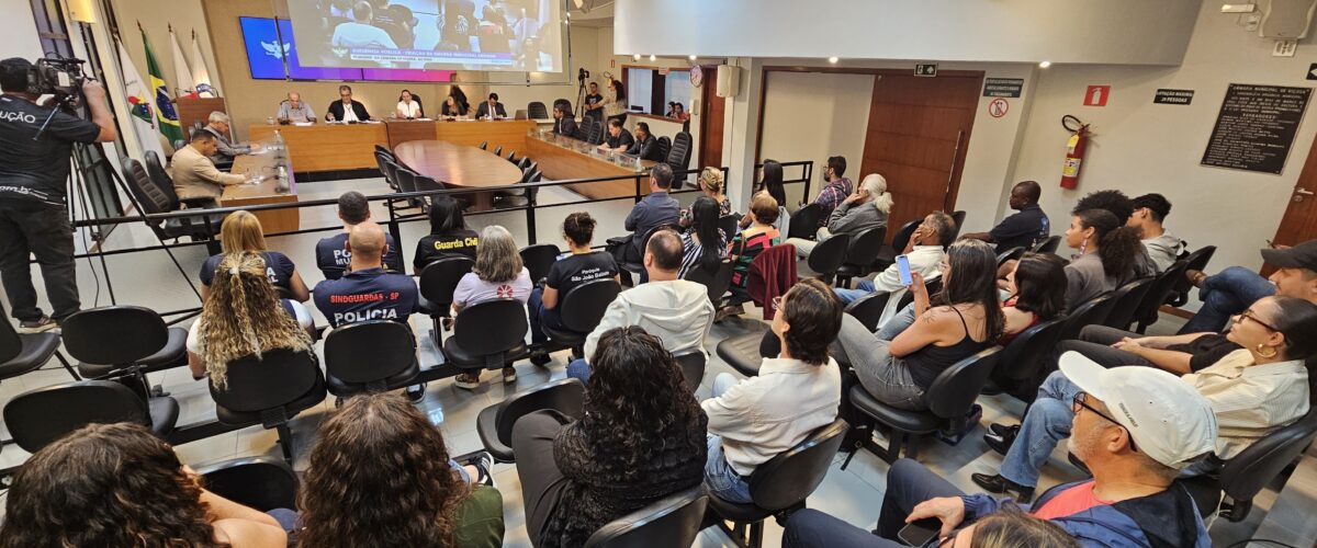 Audiência pública expõe divergências sobre modelo da Guarda Municipal de Viçosa