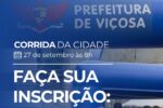 Corrida da Cidade 2026 terá percurso de 6 quilômetros em Viçosa