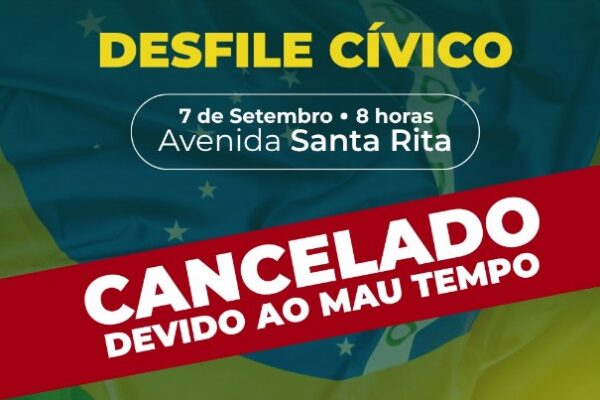 Desfile de 7 de Setembro é cancelado em Viçosa devido às condições climáticas