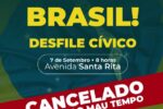 Desfile de 7 de Setembro é cancelado em Viçosa devido às condições climáticas