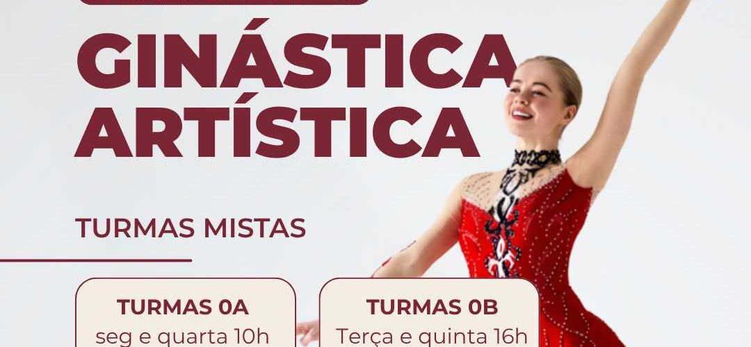 Ginástica Artística da UFV abre pré-inscrições gratuitas para estudantes de Viçosa