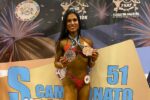 Jéssica Resende conquista terceiro lugar no Sul-Americano de Fisiculturismo em Buenos Aires