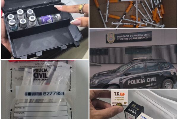 Polícia Civil apreende medicamentos e substâncias para emagrecimento na Zona da Mata