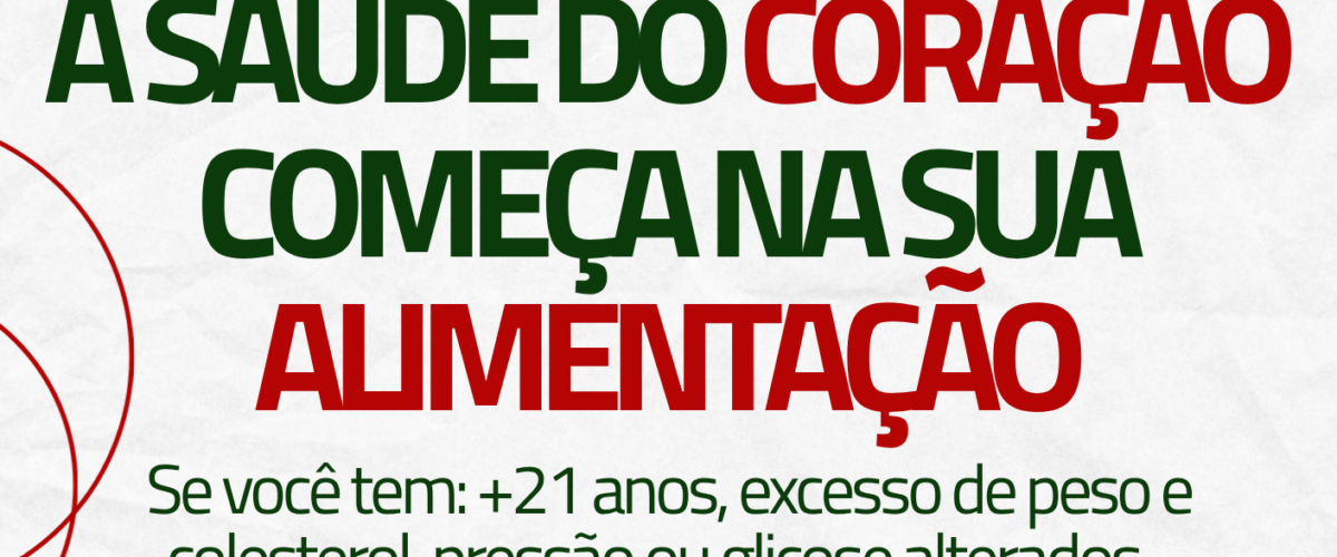 Procardio oferece acompanhamento nutricional para adultos com fatores de risco cardiovascular