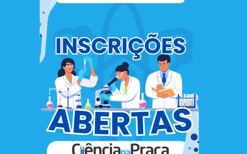 Ciência na Praça abre inscrições para propostas de divulgação científica na UFV