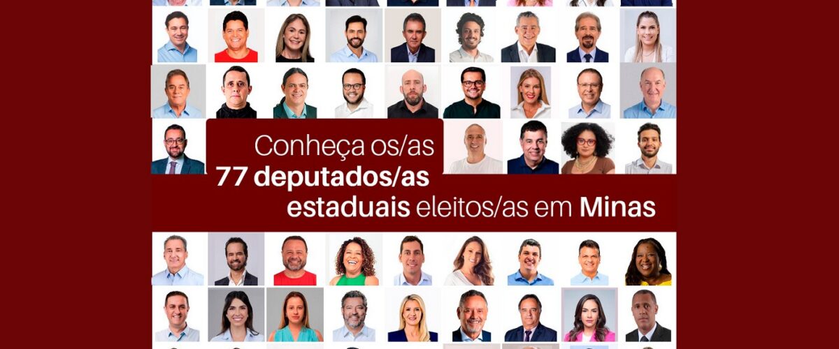 Assembleia de Minas terá 20 deputadas e 24 novos parlamentares em 2027
