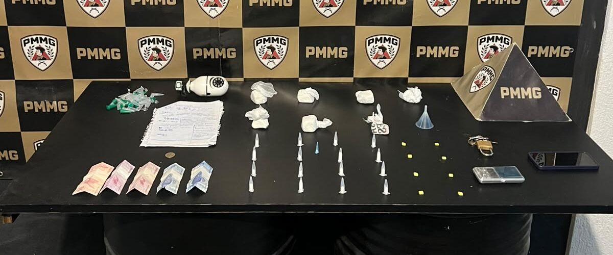 Homem é preso por tráfico de drogas durante operação policial em Viçosa