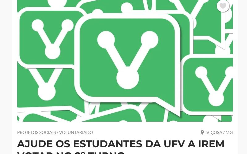 UFV determina apuração sobre possível uso de canais institucionais em manifestação política