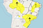 INMET emite alerta amarelo para risco de tempestades em Viçosa nesta quinta-feira