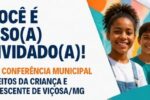 Viçosa abre inscrições para Conferência dos Direitos da Criança e do Adolescente