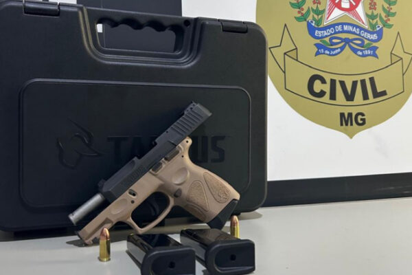 Polícia Civil apreende arma ligada a crime contra idosa em Muriaé