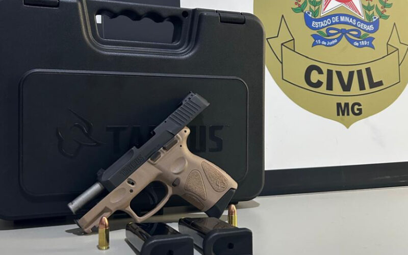 Polícia Civil apreende arma ligada a crime contra idosa em Muriaé