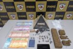 Homem é preso por tráfico de drogas e porte ilegal de arma em Jequeri