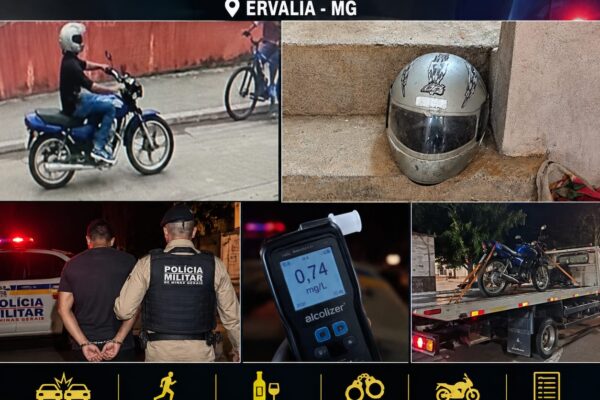 Suspeito de atropelar mulher e fugir sem prestar socorro é preso em Ervália