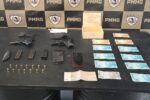 Homem de 55 anos é preso com pistola, munições e mais de R$ 11 mil em Viçosa