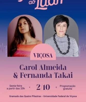 Minas ao Luar reúne atrações musicais no gramado das 4 Pilastras em Viçosa