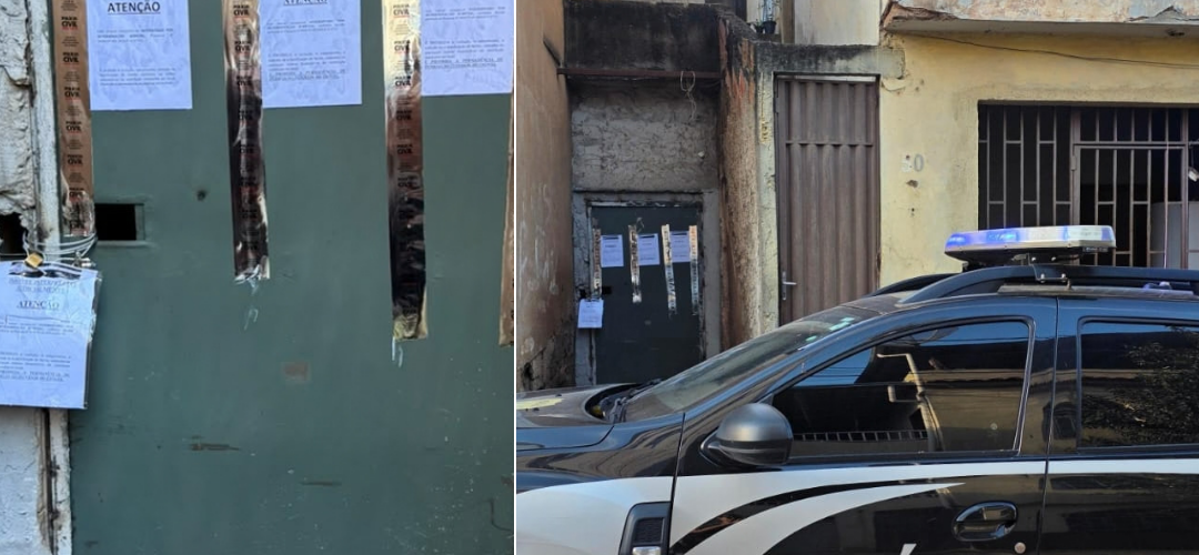 Polícia Civil interdita imóvel apontado como ponto de tráfico de drogas em Viçosa